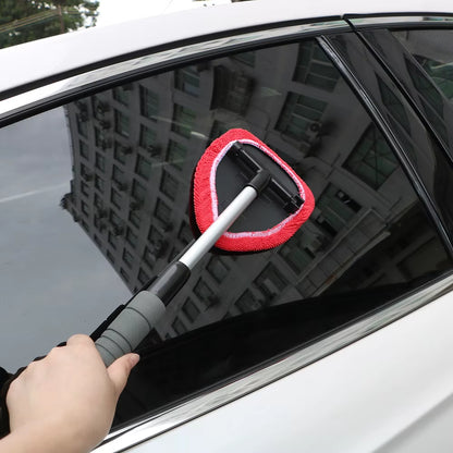 Effortless Window Cleaning with the Telescopic Microfiber Car Window Cleaner - Your Ultimate Mist Eliminator!