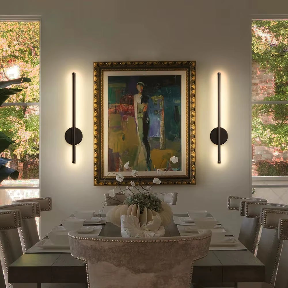 Elevate Your Space with the Magnetic Rechargeable 50 Wall Lamp in Black Gold – Perfect for Living Rooms, Bedrooms, Hallways, and More!